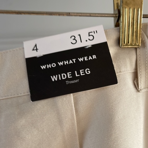 High waisted wide leg trouser - Picture 4 of 5